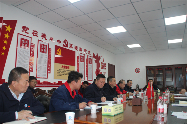 省有色地勘局纪委书记赵海全一行莅临我院督查调研